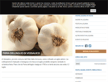 Tablet Screenshot of liguriainfesta.com